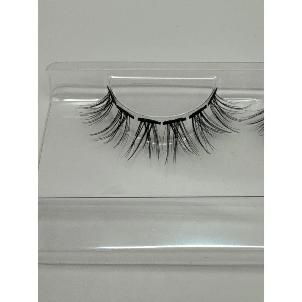 Wispy False Eyelashes Black Volumizing Style‎ Individual Lashes 16mm NEW
